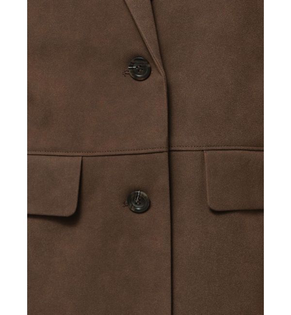 LAGUNAMOON「スエードライクジャケット」|テーラードジャケット|