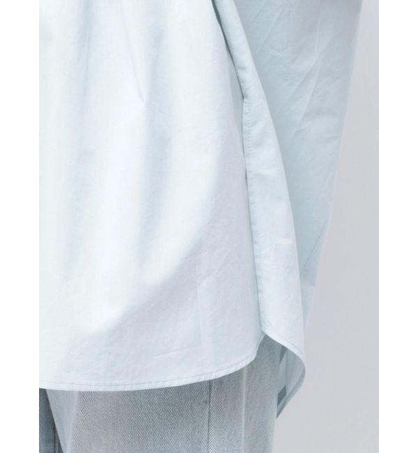 LAGUNAMOON「バイカラーワイドスリーブハートボタンシャツ」|シャツ・ブラウス|