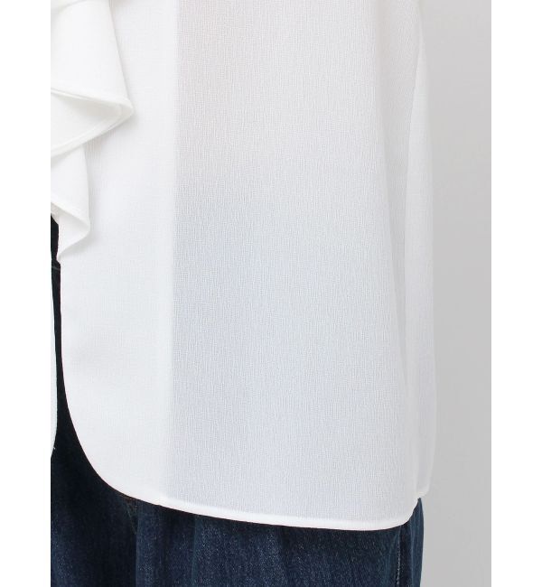 LAGUNAMOON「クレープフリルブラウス」|シャツ・ブラウス|