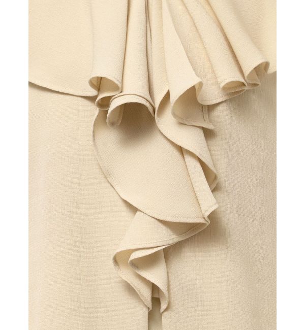 LAGUNAMOON「クレープフリルブラウス」|シャツ・ブラウス|