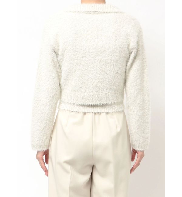 LAGUNAMOON「ヘアリーラメアンサンブル」|カーディガン|