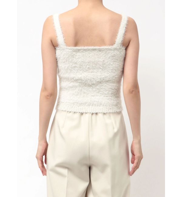 LAGUNAMOON「ヘアリーラメアンサンブル」|カーディガン|