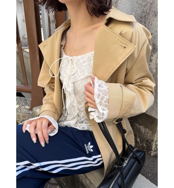 LAGUNAMOON「ミディアムトレンチコート」|トレンチコート|