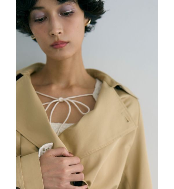 LAGUNAMOON「ミディアムトレンチコート」|トレンチコート|