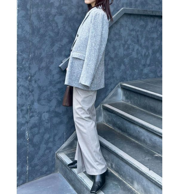 LAGUNAMOON「ツイードダブルテーラードジャケット」|テーラードジャケット|
