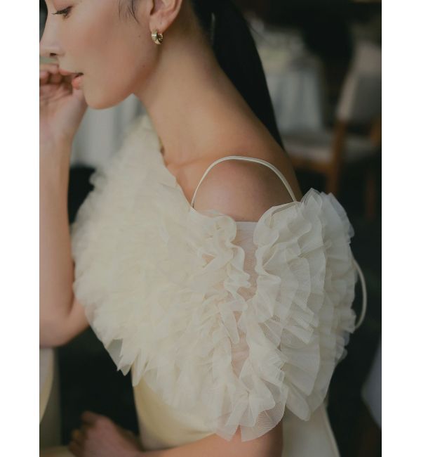 LAGUNAMOON「【ソンイさんコラボ】LADYチュールショールキャミドレス」|ドレス|