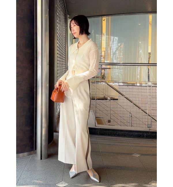 LAGUNAMOON「シアージャガードカーデニットプルオーバー」|ニット・セーター|