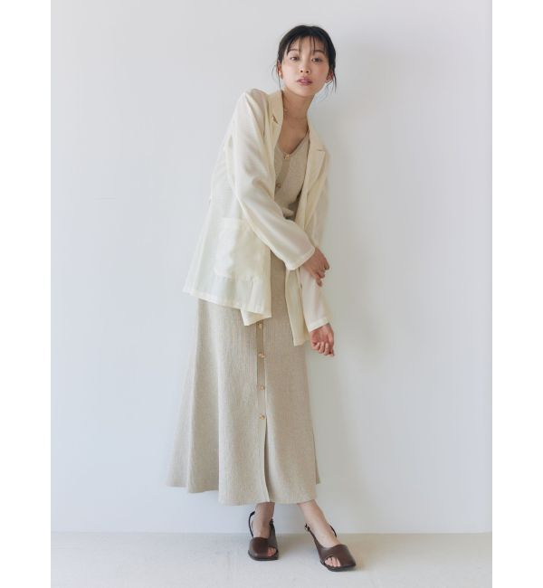 LAGUNAMOON「メッシュダブルテーラードジャケット」|テーラードジャケット|