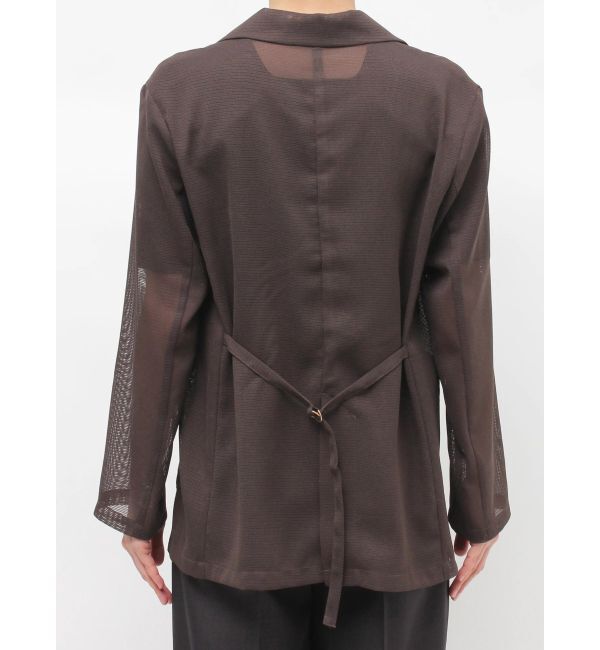 LAGUNAMOON「メッシュダブルテーラードジャケット」|テーラードジャケット|