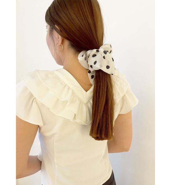 LAGUNAMOON「WZIPフリルブラウス」|シャツ・ブラウス|