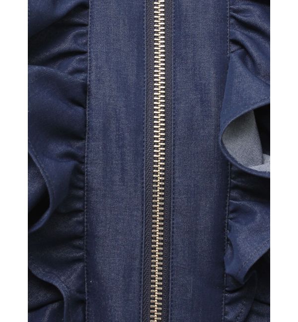 LAGUNAMOON「WZIPフリルブラウス」|シャツ・ブラウス|