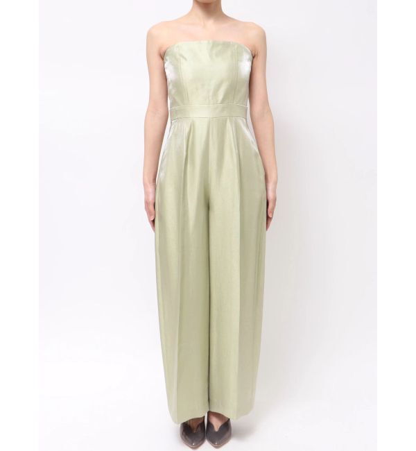 LAGUNAMOON「LADYシャーリングブラウスパンツドレス」|ドレス|