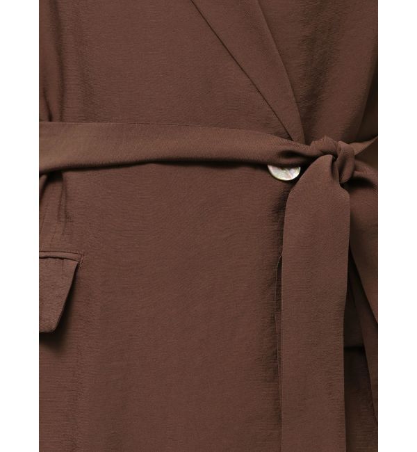 LAGUNAMOON「シェルボタンシアージャケット」|テーラードジャケット|