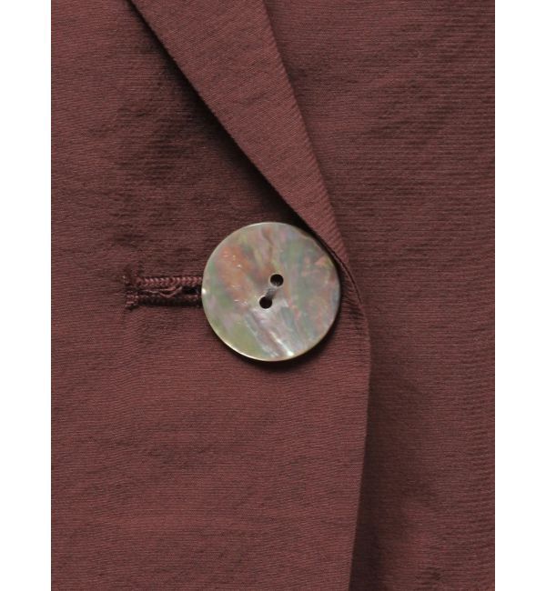 LAGUNAMOON「シェルボタンシアージャケット」|テーラードジャケット|