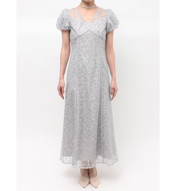 LAGUNAMOON「LADYスモールフラワーレースワンピース」|ドレス|