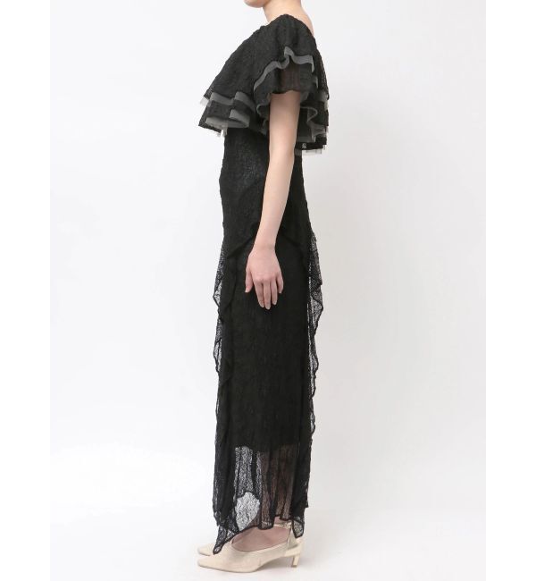 LAGUNAMOON「LADYレースフリルデザインボレロキャミワンピース」|ドレス|