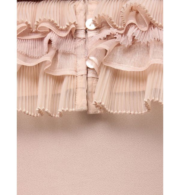 LAGUNAMOON「LADYミックステクスチャーボレロキャミワンピース」|ワンピース|