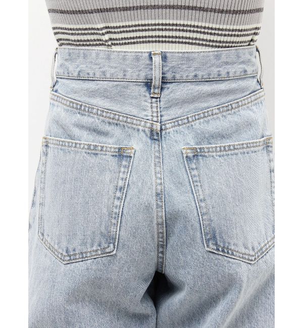 LAGUNAMOON「セミワイドカーブデニムパンツ」|デニム|