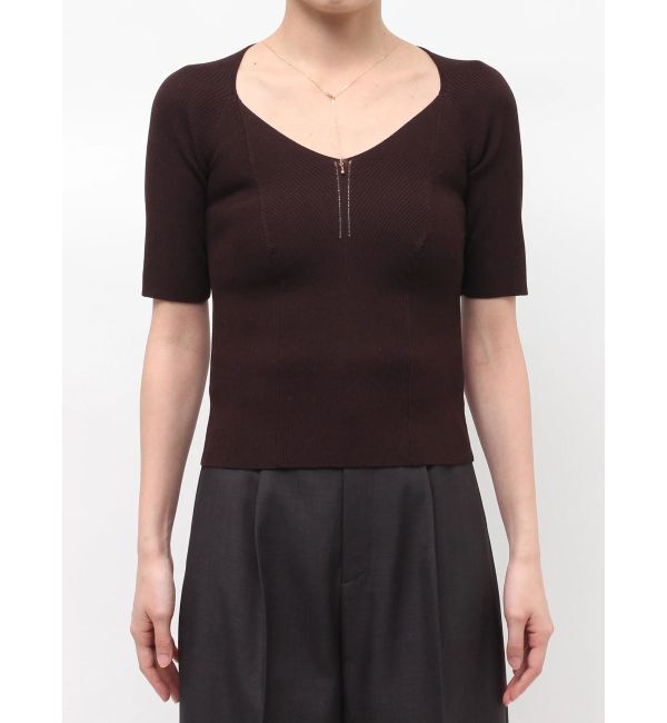 LAGUNAMOON「ラリエットニットプルオーバー」|ニット・セーター|