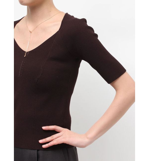 LAGUNAMOON「ラリエットニットプルオーバー」|ニット・セーター|