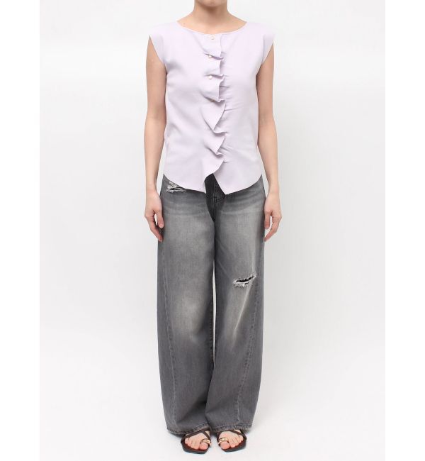 LAGUNAMOON「ボタンウェーヴィニットプルオーバー」|ニット・セーター|