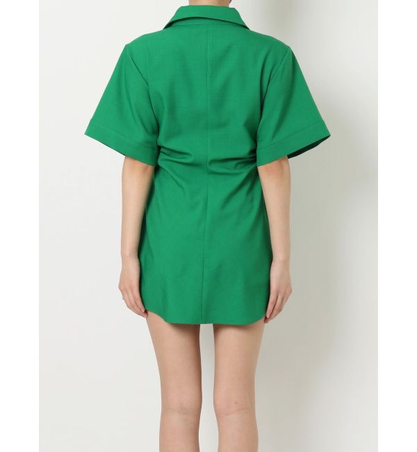 EVRIS「シャツミニワンピース」|ワンピース|