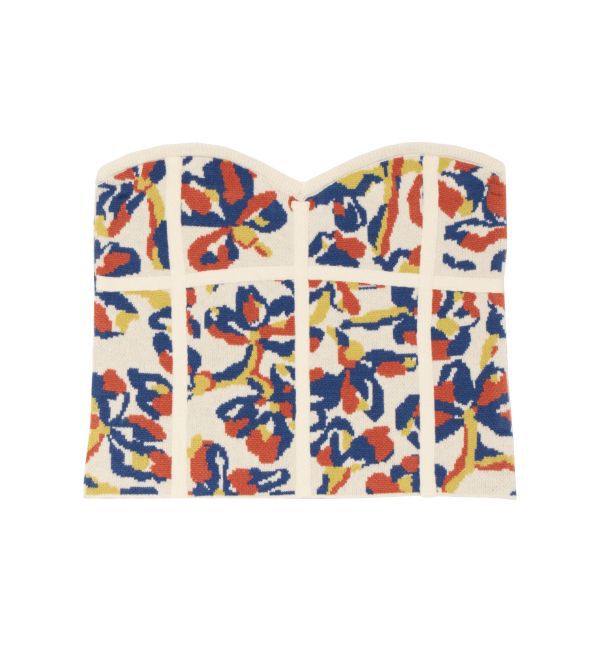 EVRIS「コルセットデザインジャガードビスチェ」|キャミソール|