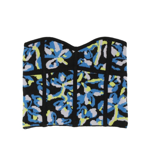 EVRIS「コルセットデザインジャガードビスチェ」|キャミソール|