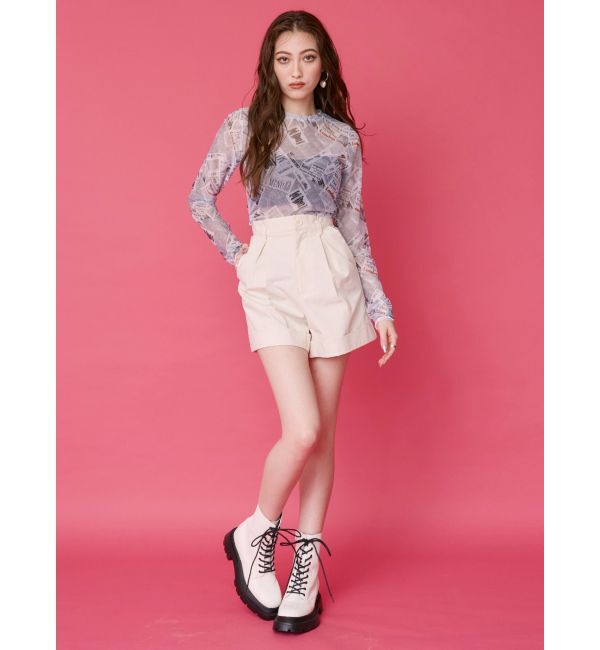 EVRIS「BASICハイウエストショートパンツ」|その他|