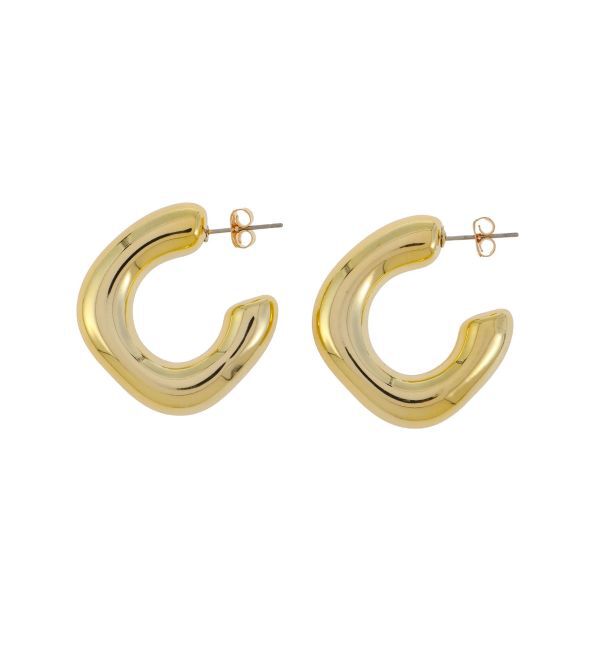 EVRIS「WIDE HOOP ピアス」|ピアス|