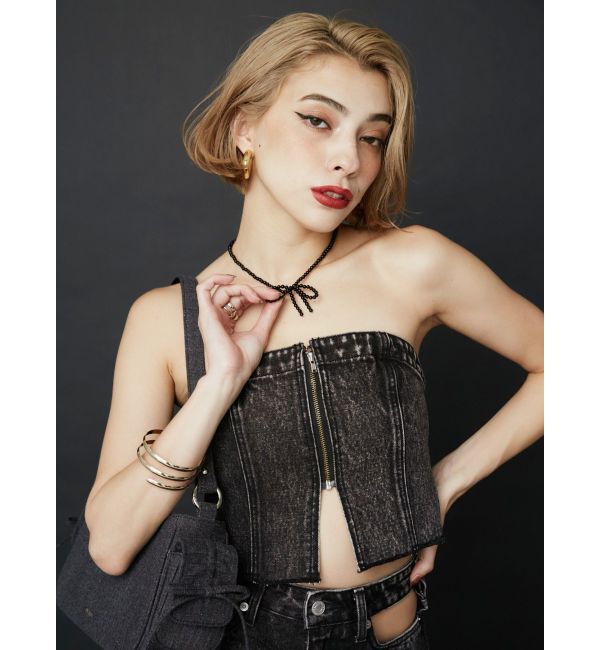 EVRIS「WIDE HOOP ピアス」|ピアス|