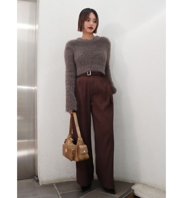 EVRIS「ハイウエストワイドパンツ」|その他|