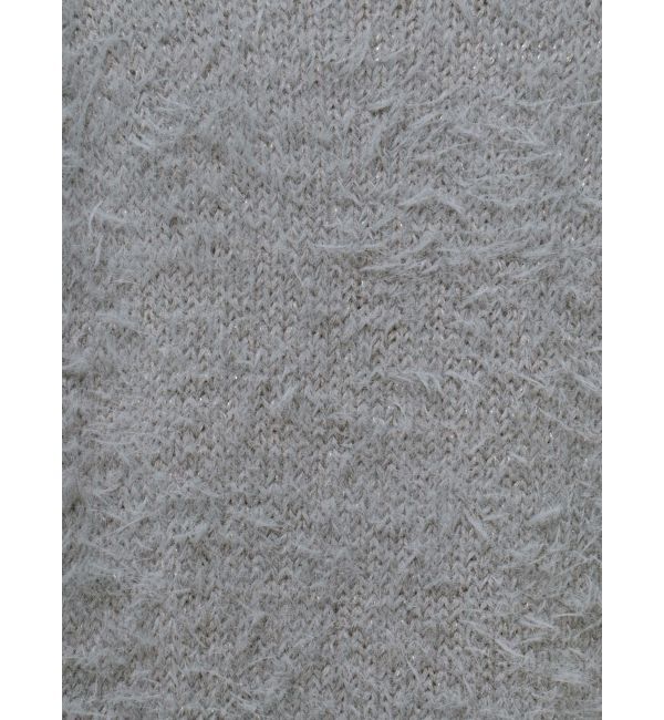 EVRIS「ヘアリーボリュームラメニットワンピース」|ワンピース|