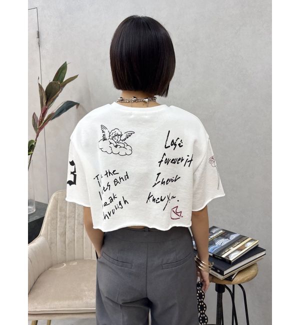 EVRIS「オリジナルグラフィックスウェットTシャツ」|Tシャツ・カットソー|