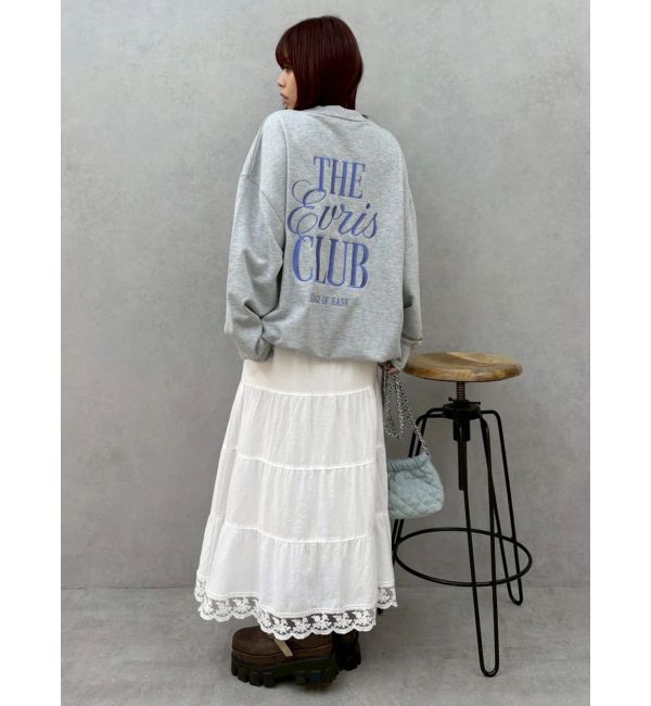 EVRIS「スリットロングティアードスカート」|スカート|