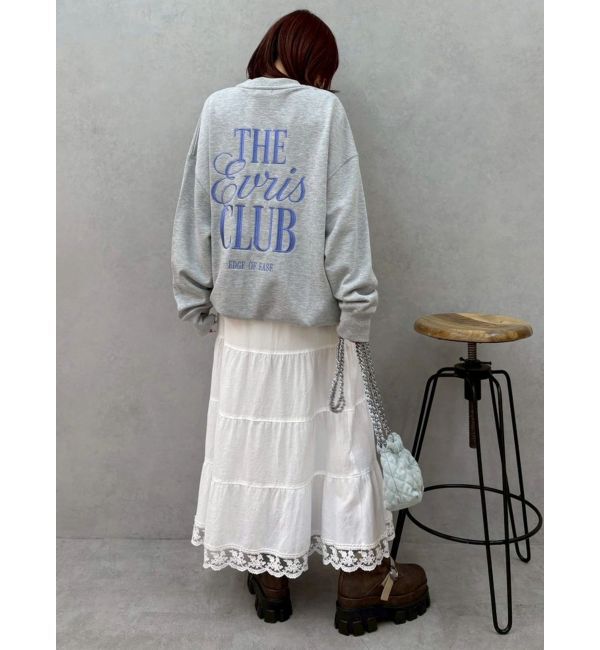 EVRIS「スリットロングティアードスカート」|スカート|