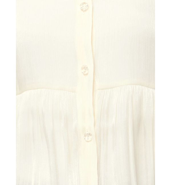 jouetie「ボリュームスリーブシアーシャツ」|シャツ・ブラウス|