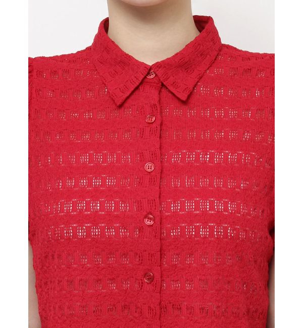 jouetie「レースパフスリーブブラウス」|シャツ・ブラウス|