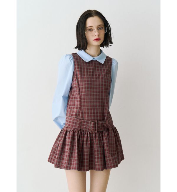 jouetie「シャツドッキングミニワンピース」|ワンピース|