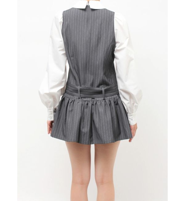 jouetie「シャツドッキングミニワンピース」|ワンピース|