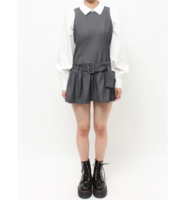 jouetie「シャツドッキングミニワンピース」|ワンピース|