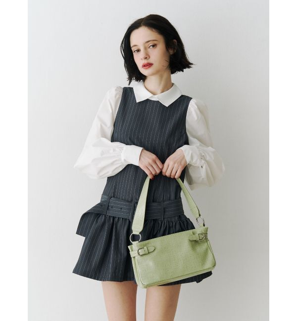 jouetie「シャツドッキングミニワンピース」|ワンピース|