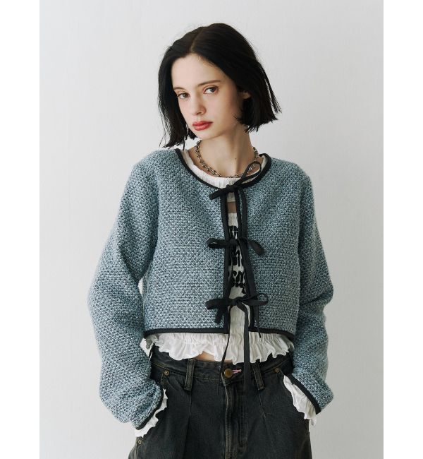 jouetie「カットアウトシャーリングトップス」|Tシャツ・カットソー|