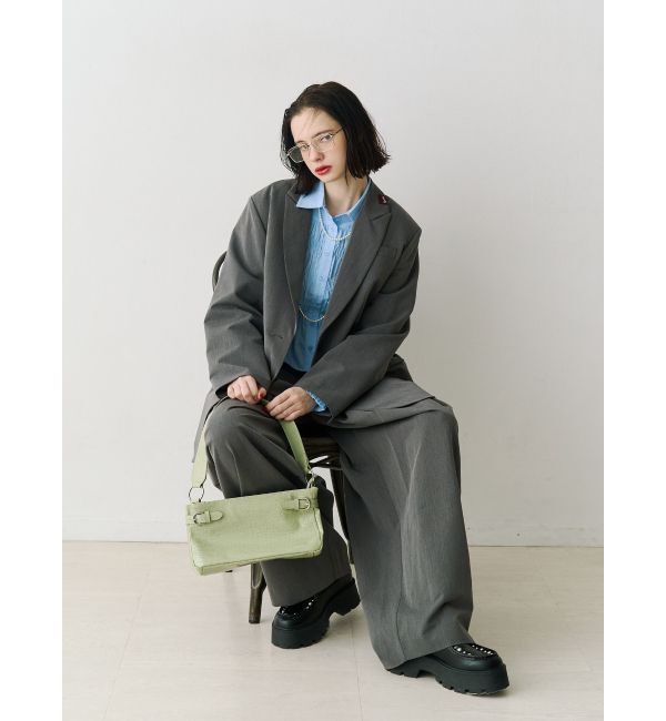 jouetie「【PosTokyo】ワイドスラックス【セットアップ対応】」|スラックス|