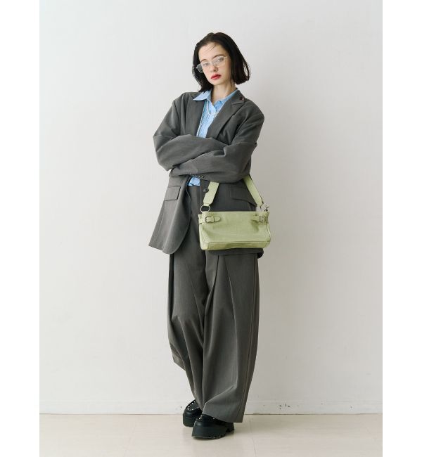 jouetie「【PosTokyo】ワイドスラックス【セットアップ対応】」|スラックス|