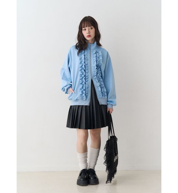 jouetie「フリルトラックジャケット【セットアップ対応】」|その他|