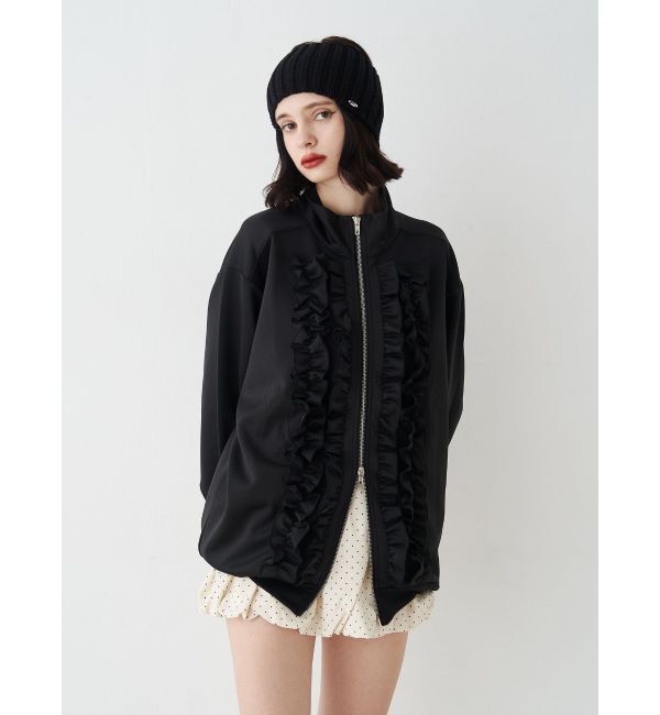 jouetie「フリルトラックジャケット【セットアップ対応】」|その他|