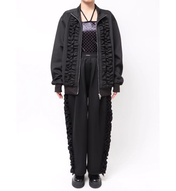 jouetie「フリルトラックジャケット【セットアップ対応】」|その他|