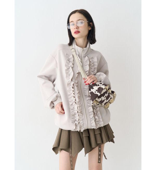 jouetie「フリルトラックジャケット【セットアップ対応】」|その他|