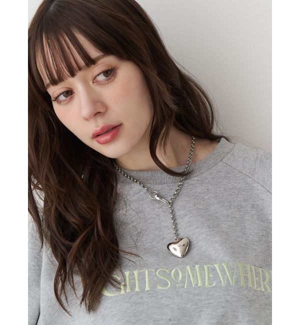 jouetie「ハートチェーンネックレス」|ネックレス|